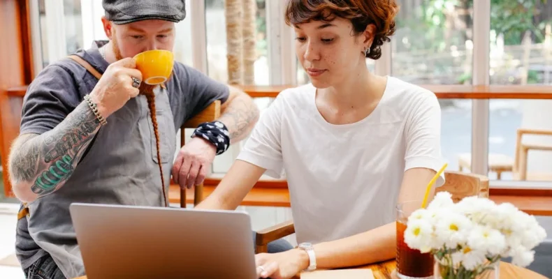 Vergleich Coworking Space vs. Homeoffice in Deutschland, Beispiel für Coworking Space in Berlin.